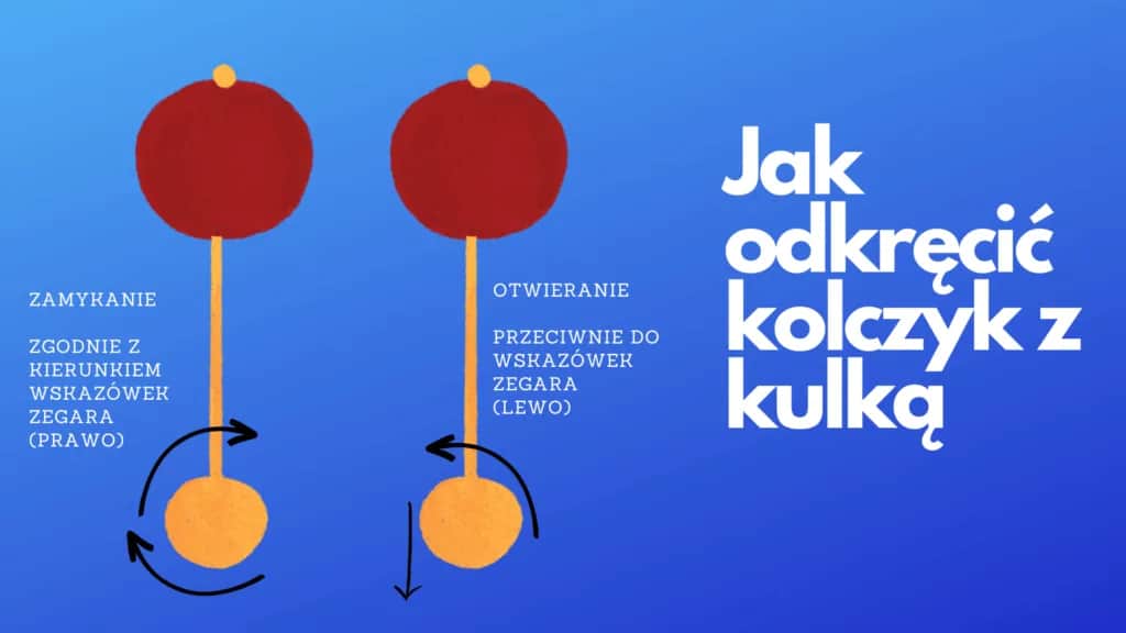 Jak odkręcić kolczyk bez bólu i uszkodzenia przekłucia?