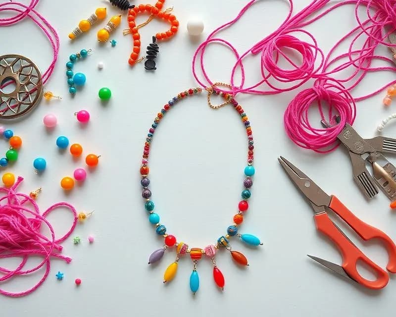 Jak zrobić afrykański naszyjnik - proste kroki i inspiracje do tworzenia