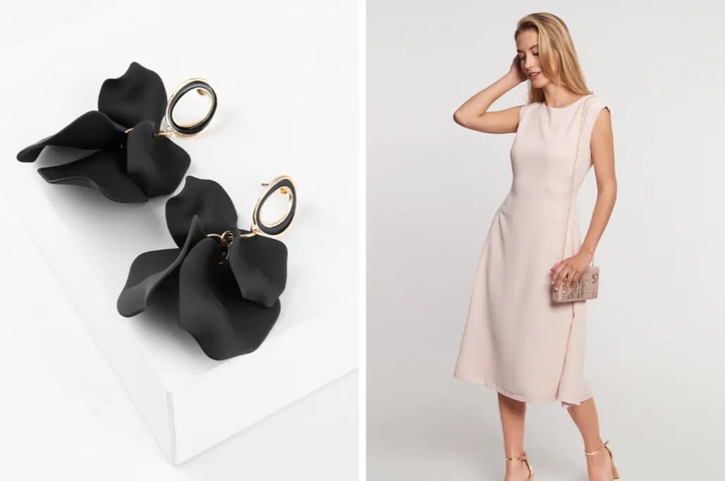 Jakie kolczyki do pudrowej sukienki, aby wyglądać olśniewająco?