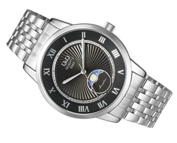 Zegarek męski z fazami księżyca - elegancja i funkcjonalność w jednym