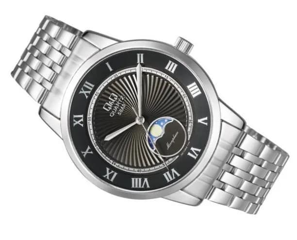 Zegarek męski z fazami księżyca - elegancja i funkcjonalność w jednym