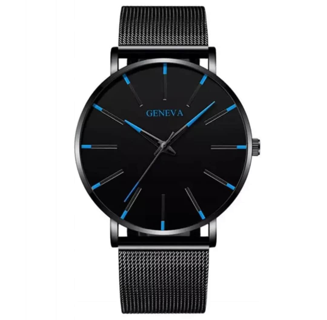Stylowe zegarki męskie Geneva łączące elegancję z casualowym stylem