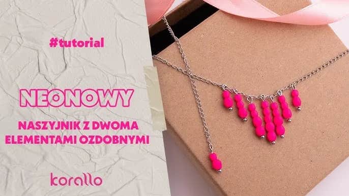 Jak zrobić duży naszyjnik - proste techniki i materiały krok po kroku
