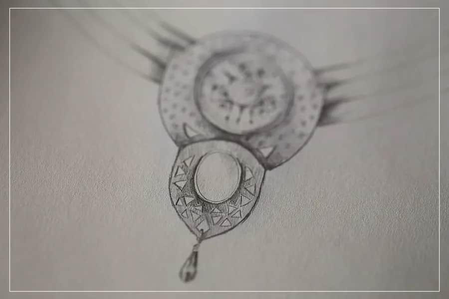 Jak narysować naszyjnik: proste techniki i inspiracje dla każdego