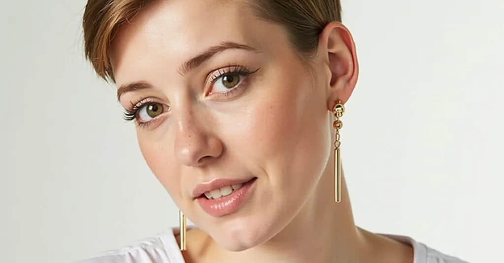 Jakie kolczyki do krótkich włosów, aby podkreślić urodę i styl?